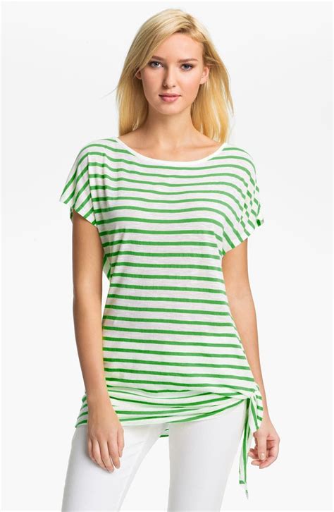 nordstrom michael kors blouses|Michael Kors striped top.